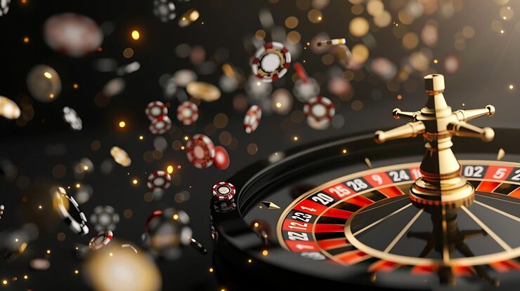Live dealer studio with multiple camera angles broadcasting blackjack